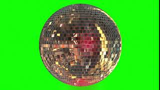 green screen disco bulb