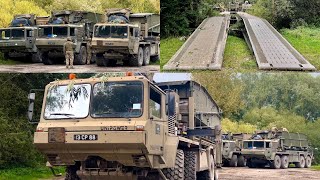 Army engineers build bridge on exercise 🛠️🪖