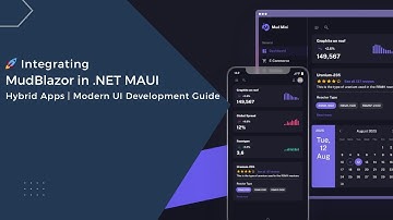 🚀 Integrating MudBlazor in .NET MAUI Blazor Hybrid Apps | Modern UI Development Guide