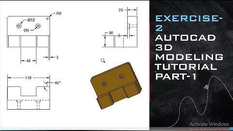 autocad layout viewport part 1 |AUTOCAD 3D mechanical projection view |autocad tutorial for beginner