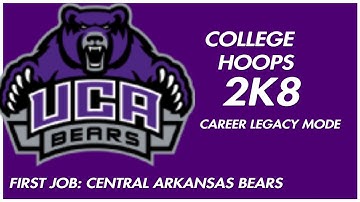 College Hoops 2K8 New Career Legacy Mode!