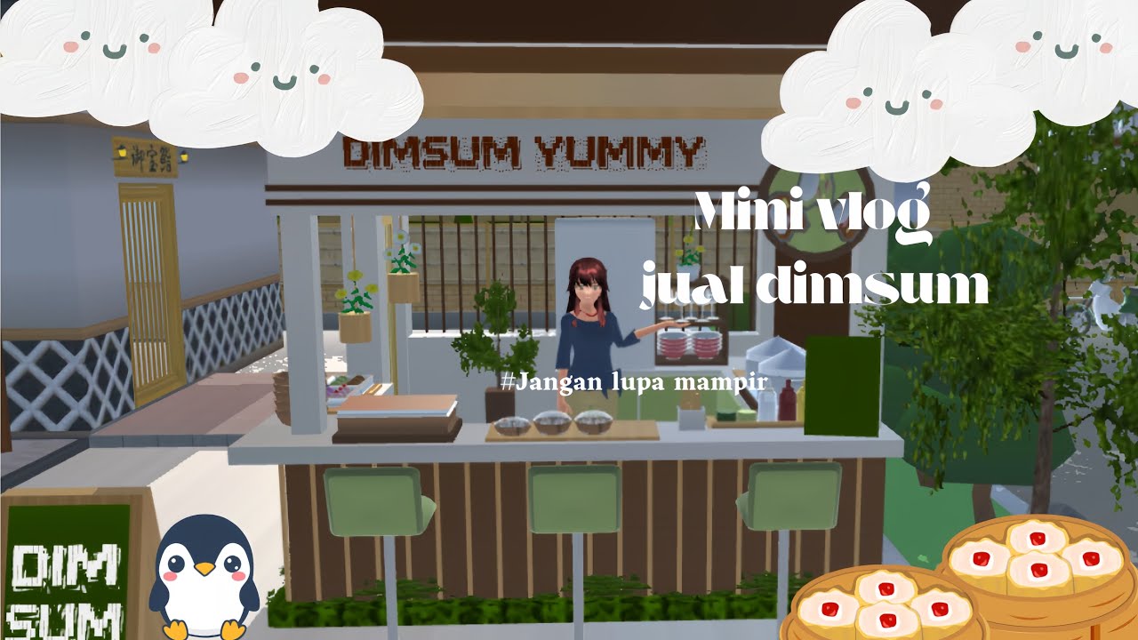 Mini vlog jual dimsum 