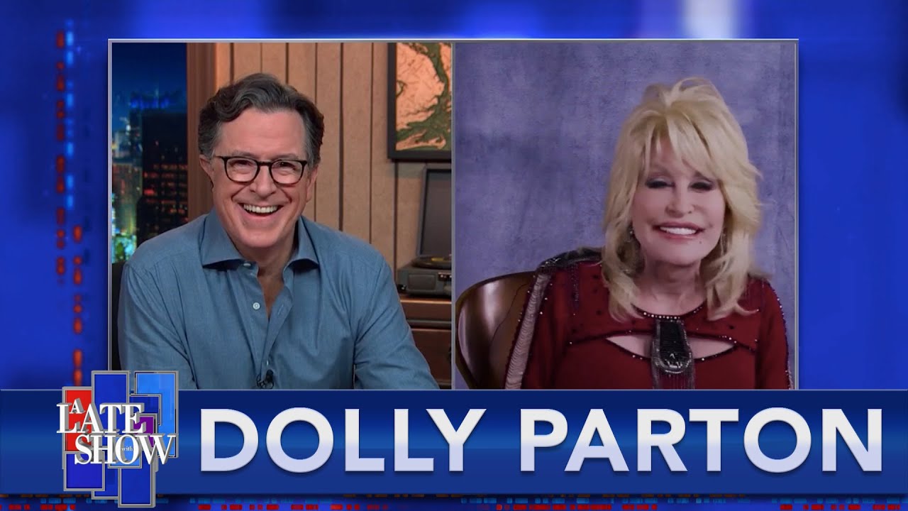 Dolly Parton brings Stephen Colbert to tears with song her mama ...