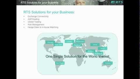 RTS Overview: Technology Solutions for Global Trading