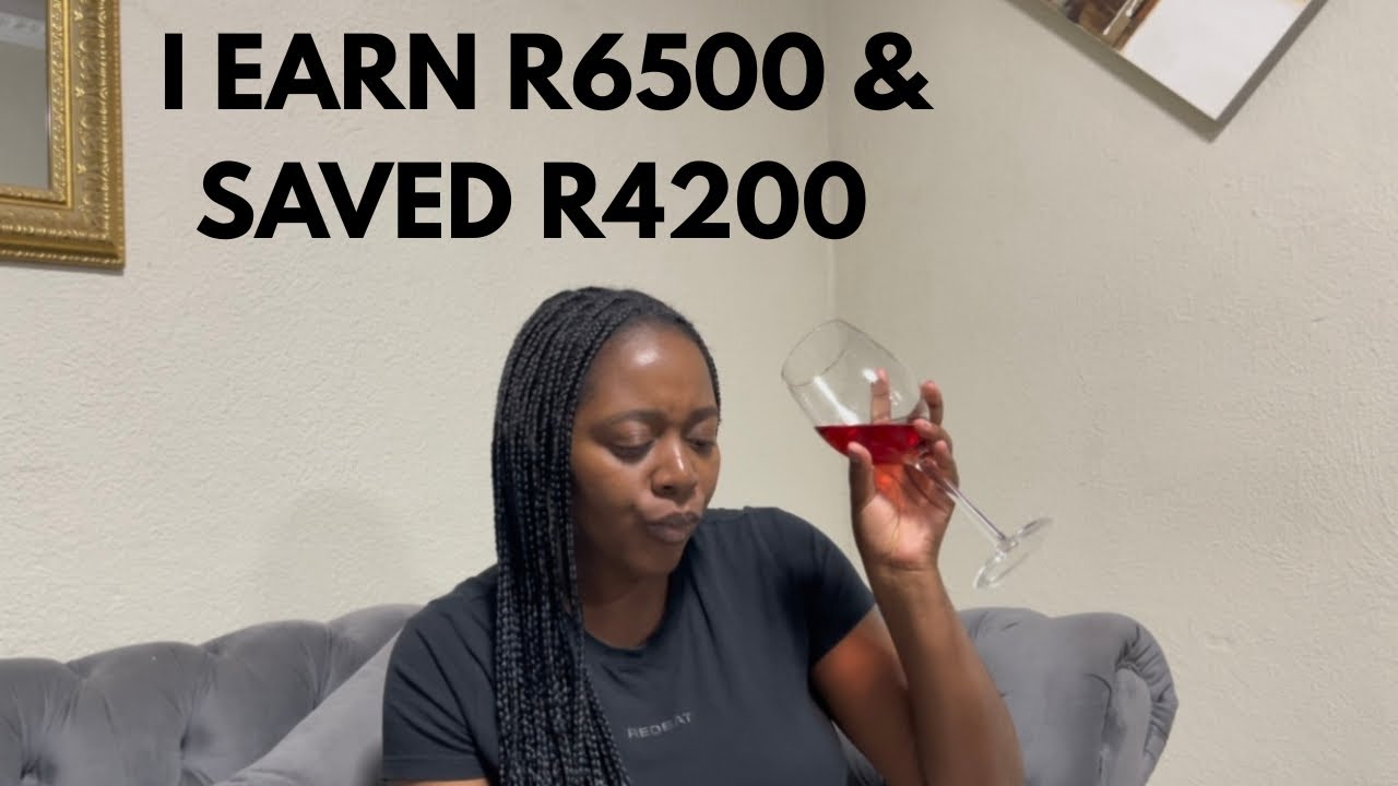 I MANAGED TO SAVE R4200 USING THE PIGGY BANK SAVINGS METHOD 