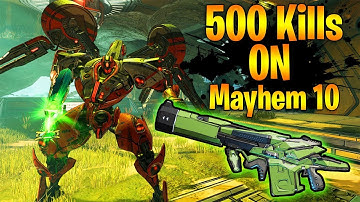 500 GenIVIV Kills On Mayhem 10! Reflux & Dedicated Drop Rates! (Borderlands 3)