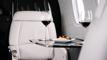 Inside the Cessna Citation Longitude Private Jet | NetJets