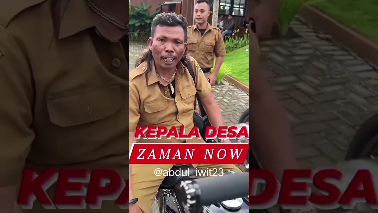 Kades kades sekarang emang gak ada lawan nya, Setelah kades hoho ada lagi kades siapa ini iya??,,