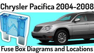 (2004-2008) Chrysler Pacifica Fuse Box Diagrams and Fuse Panel Locations✅