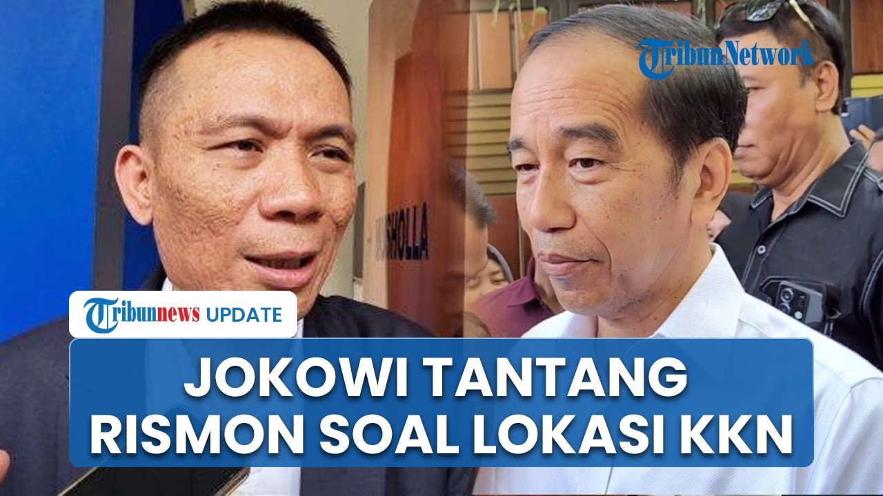 Jokowi Sindir Rismon Sianipar seusai Lokasi KKN Dituduh Fiktif: Cek Sendiri Naik Bus, Ampun, Ampun