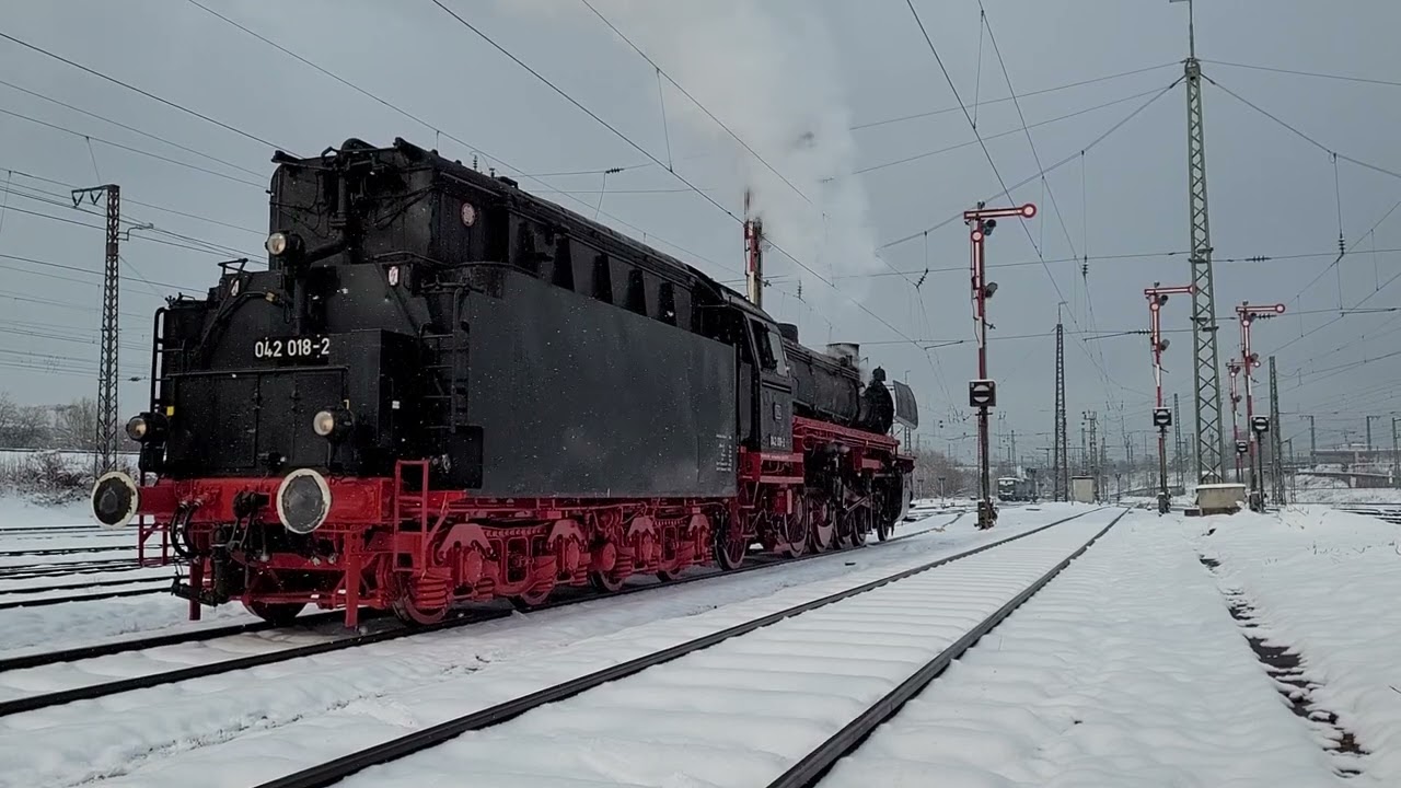 41 018 geht auf Lastprobefahrt