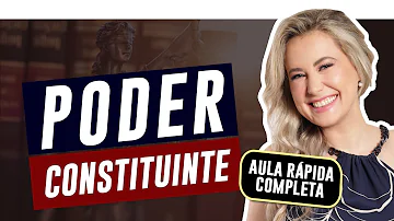 O que é poder constituinte derivado é originário?