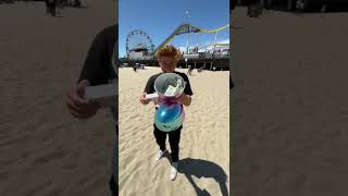 Hiding Rare Easter Eggs In LA!! 👀🐇#shorts