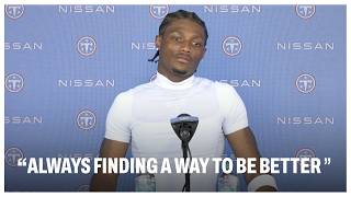 Carnell Tate, Alontae Taylor and Solomon Thomas Speak After Titans Minicamp