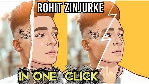 Rohit zinjurke vector editing tutorial | vector editing video | Tech prasad