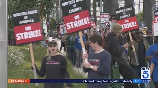 Third day of WGA writer’s strike continues in Los Angeles