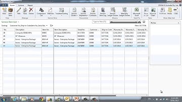 How to use Dynamics NAV Service Contracts