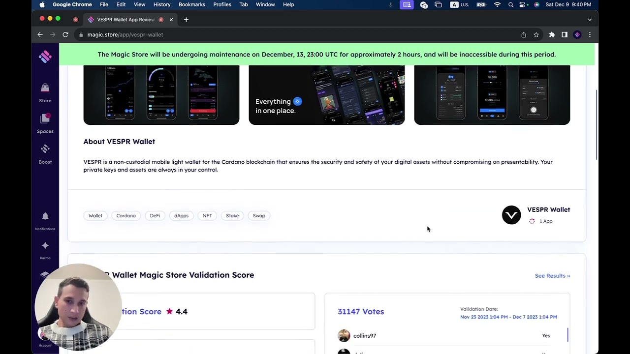 VESPR Wallet Web3 Review | Secure Your Cardano Crypto with This Sleek  Non-Custodial Mobile Wallet!