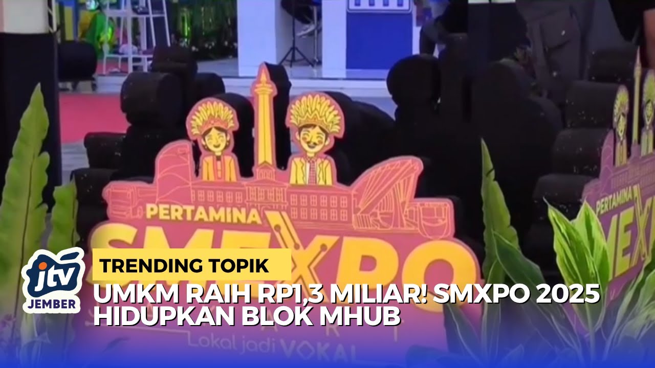 UMKM Jakarta Raih Rp1,3 Miliar di SMXPO 2025! Blok MHub Hidup Kembali