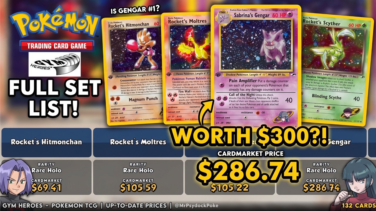 pokemon tcg gym heroes card list Gym Heroes card list (International TCG) TCG Collector