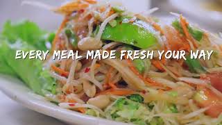 At My Thai Kitchen food is amazing