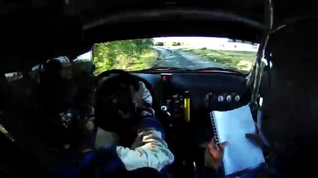 Finale des rallyes 2014 (dernière ES avant le titre en F2013) - L. Mesnager / O. Dhote