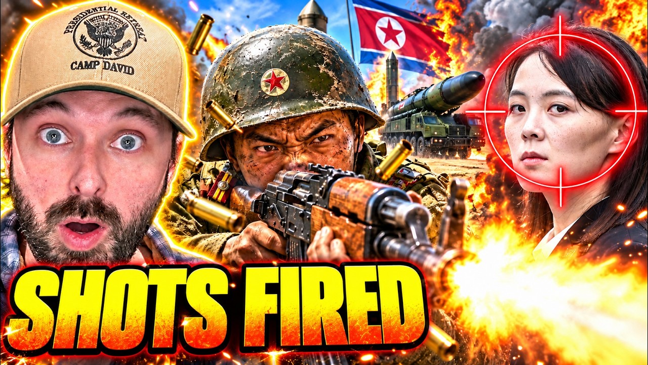 ⁣Gunfire ERUPTS On North Korea Border – Dictator's Sister EMERGES