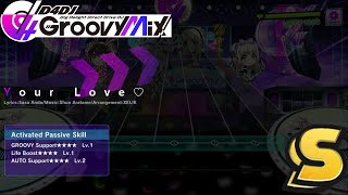 D4DJ Groovy Mix - Your Love ♡ (Expert / SS-Rank, Great Full Combo) screenshot 3