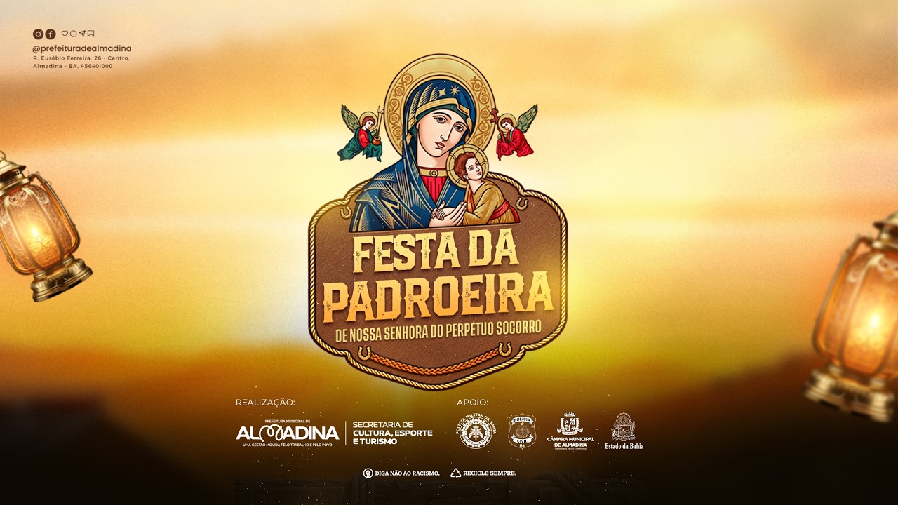 Festa da Padroeira de Almadina BA - 20/09/2026