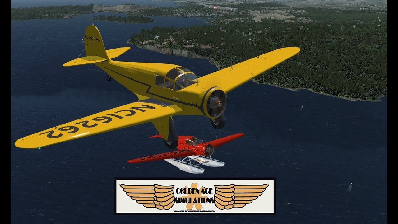 Golden Age Simulations Aeronca LC for Lockheed Martin Prepar3D, FSXA and FSXSE