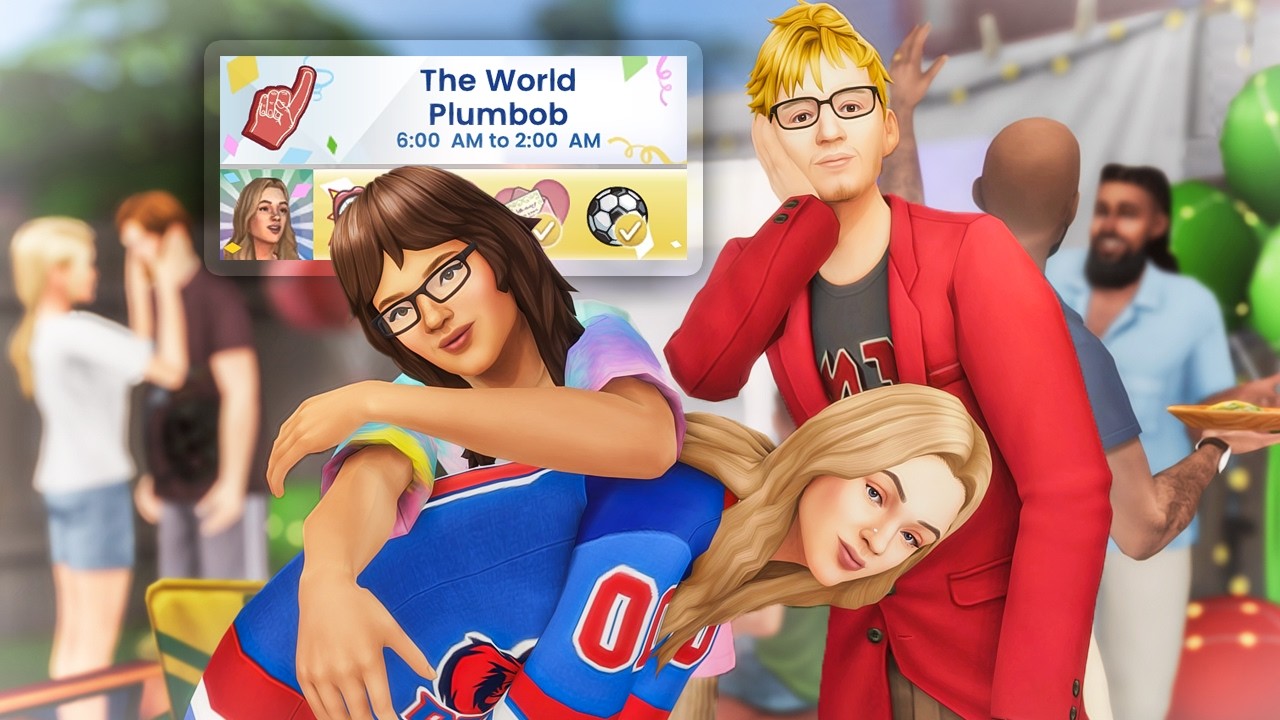 Willow Creek Sims Love Summer & Parties! (Sims Rotational Gameplay)