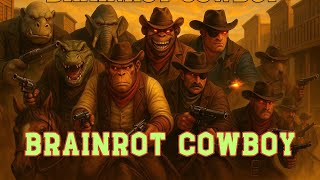 BRAINROT GIGACHADS COWBOY | Brainrot Song (GIGACHAD Cover) - Wild West Outlaws | Official MV (4K)