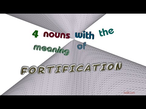 Vídeo: Fortificat en una frase?