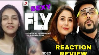 Badshah - Fly song Reaction Shehnaaz Gill | Uchana Amit | D Soldierz | Official Video