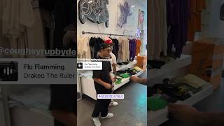 BravoTheBagchaser seen taking pictures with fans at Desto Dubb’s store explorepage shorts