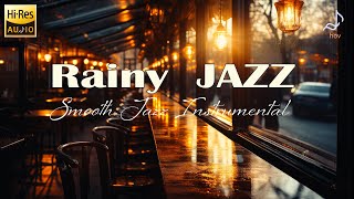 Rainy Day At Cozy Coffee Shop ☕ Relaxing Piano Jazz Instrumental Music For Relax, Work