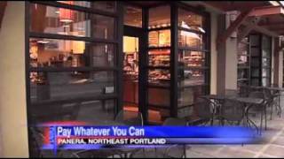 NE Panera location to ask for a donation, not give you a