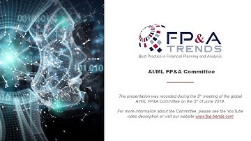 Machine Learning for better results in FP&A