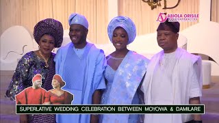 See the glitz and glamour of the most talked about wedding of Damilare Adeola and Moyowa Boyo.