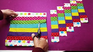 ✅ Creative patchwork for beginners | Easy sewing project