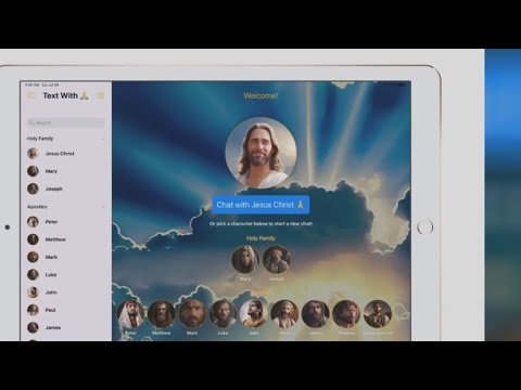 Text with Jesus on new A.I. app