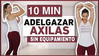 ELIMINA LA GRASA DEBAJO DE LAS AXILAS | ADELGAZAR AXILAS RUTINA SIN EQUIPAMIENTO | NatyGlossGym