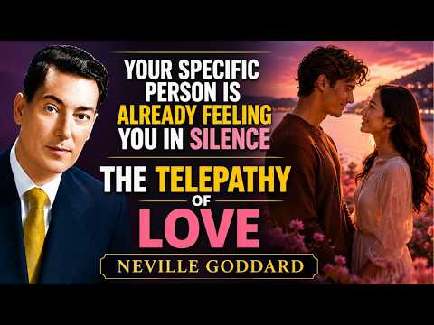 Your Specific Person Is Already Feeling You In Silence ...The Telepathy Of Love...| Neville Goddard
