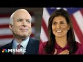 Haley appeal to independents comes with ominous parallel to McCain