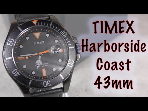 Timex Harbor Coast 43mm TW2V42300: Unboxing & Review - YouTube