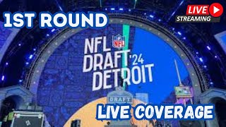 2024 NFL Draft First Round LIVE: Instant Reactions, Analysis, & Surprises!