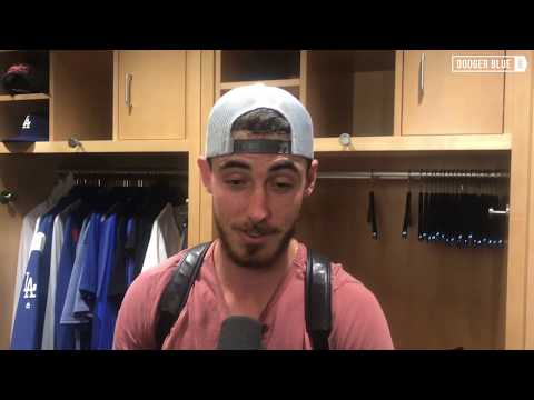 Dodgers postgame: Cody Bellinger questioned umpire about home-plate collision rule in loss to Angels