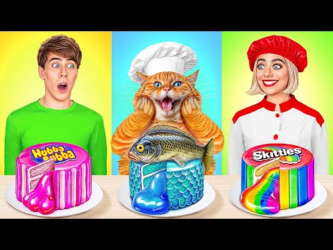 Кулинарный Челлендж: Я против Бабушки с Котиком | Смешные Моменты от Multi DO Smile