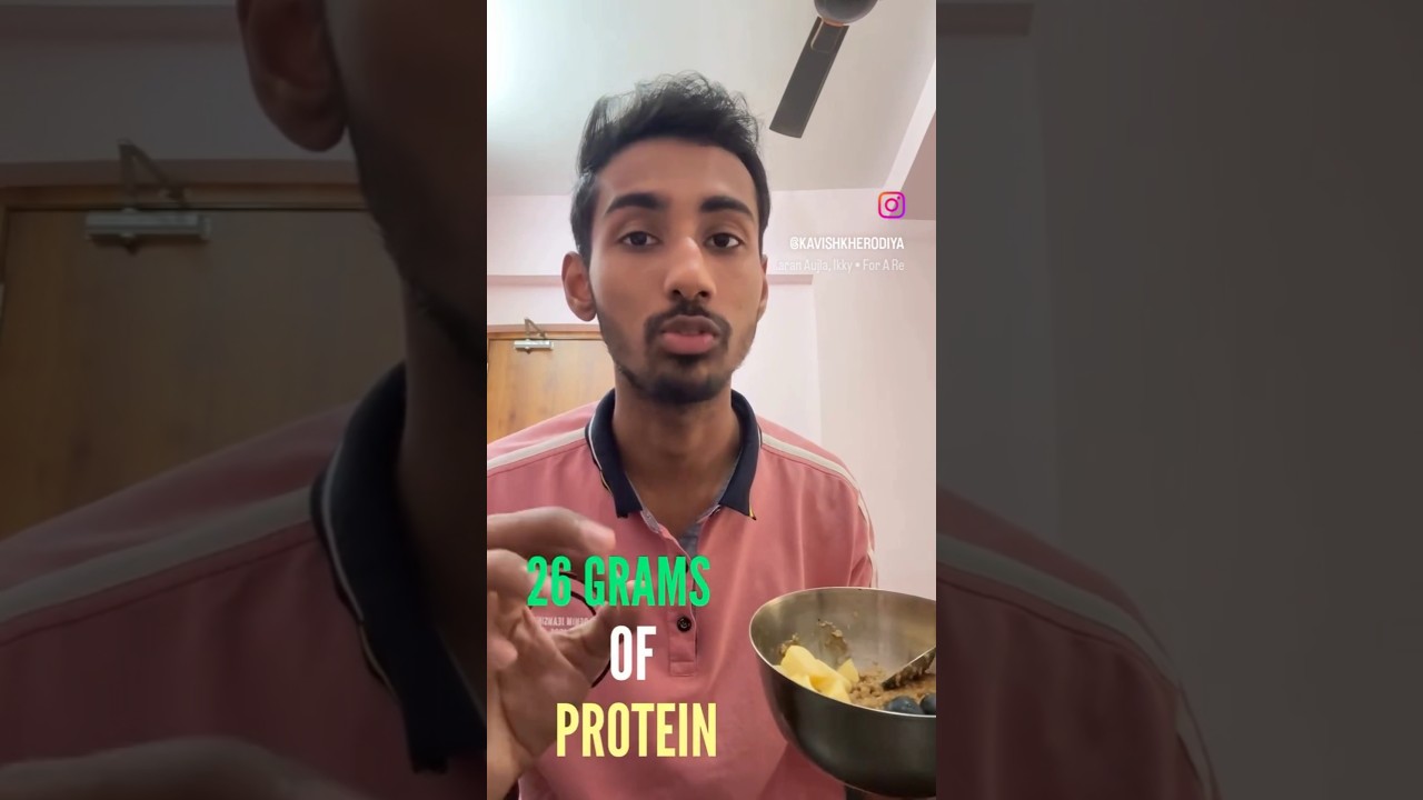 Tasty oats with 26 grams of protein 