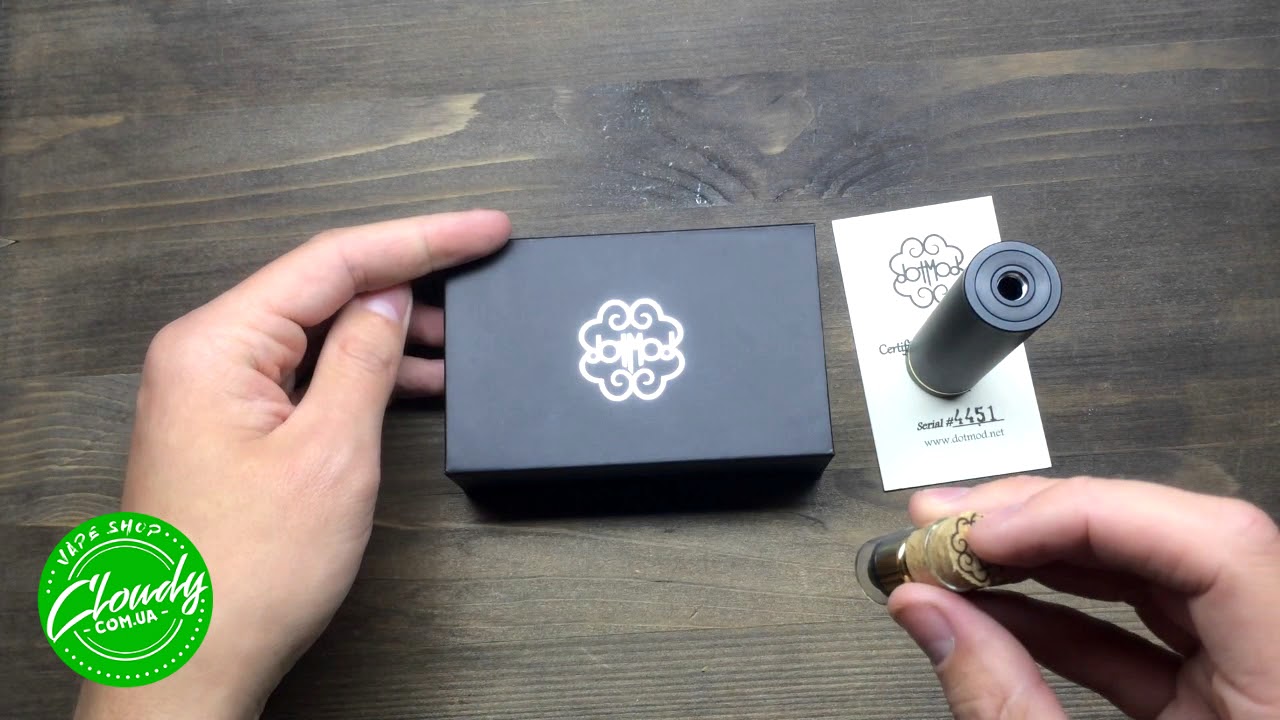 Обзор мехмода DotMod Petri lite Чёрный